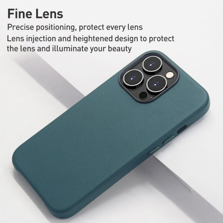 Custodia per telefono con cover posteriore in PU con grana di agnello, For iPhone 15