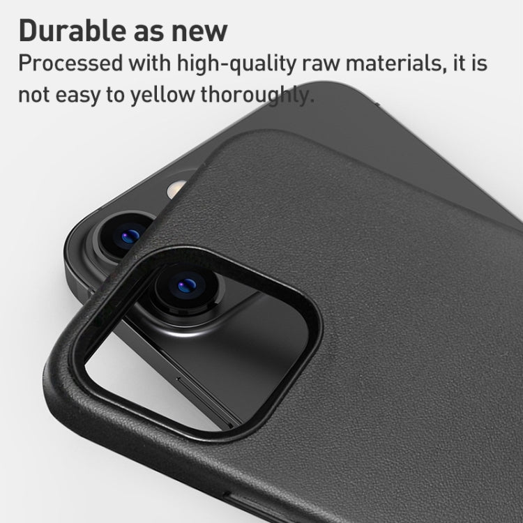 Custodia per telefono con cover posteriore in PU con grana di agnello, For iPhone 15
