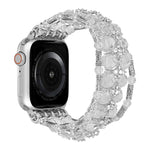 Cinturino per orologio con braccialetto di diamanti con perline, For Apple Watch SE 2023 44mm, For Apple Watch SE 2023 40mm, For Apple Watch Ultra 2 49mm, For Apple Watch Series 9 45mm, For Apple Watch Series 9 41mm, For Apple Watch Ultra 49mm         ...