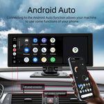 B5303R Lettore MP5 per auto portatile da 10,26 pollici Supporto registratore di guida integrato CarPlay / Android Auto, B5303R