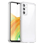 Custodia per telefono ibrida in TPU acrilico serie colorata, For Samsung Galaxy A15, For Samsung Galaxy A05s, For Samsung Galaxy A25 5G