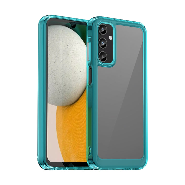 Custodia per telefono ibrida in TPU acrilico serie colorata, For Samsung Galaxy A15, For Samsung Galaxy A05s, For Samsung Galaxy A25 5G