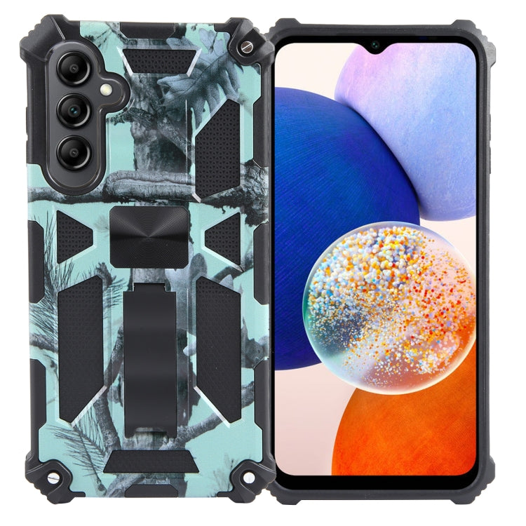 Cavalletto per armatura mimetica TPU + custodia magnetica per PC, For Samsung Galaxy S23 FE 5G, For Samsung Galaxy S24 Ultra 5G, For Samsung Galaxy A55, For Samsung Galaxy S24+ 5G, For Samsung Galaxy A35, For Samsung Galaxy S24 5G, For Samsung Galaxy A...