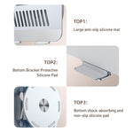 Supporto girevole pieghevole per laptop Yesido LP06, LP06