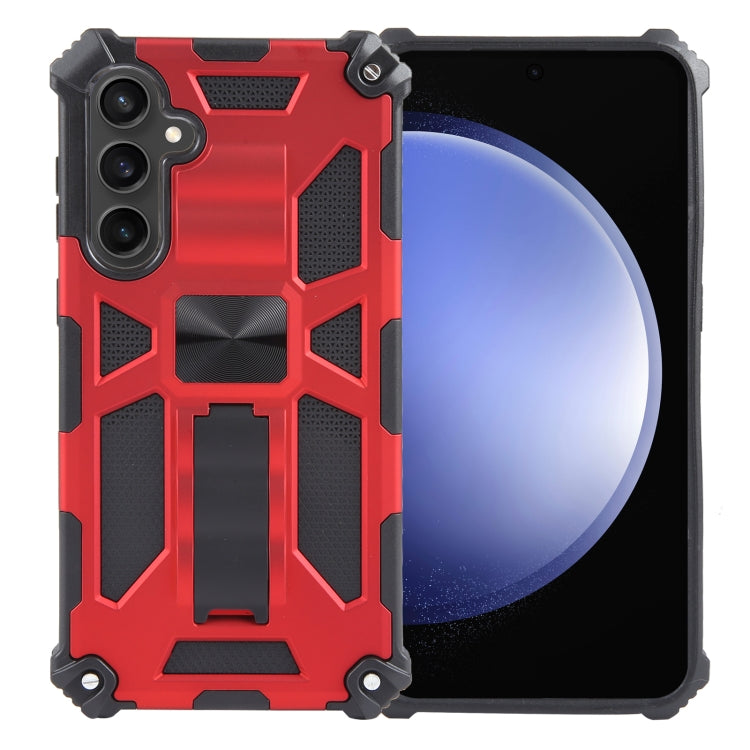 Custodia magnetica per telefono Armor antiurto in TPU + PC con supporto, For Samsung Galaxy S24+ 5G, For Samsung Galaxy S24 5G, For Samsung Galaxy A15, For Samsung Galaxy A05s, For Samsung Galaxy A05, For Samsung Galaxy S23 FE 5G
