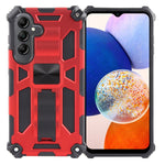 Custodia magnetica per telefono Armor antiurto in TPU + PC con supporto, For Samsung Galaxy S24+ 5G, For Samsung Galaxy S24 5G, For Samsung Galaxy A15, For Samsung Galaxy A05s, For Samsung Galaxy A05, For Samsung Galaxy S23 FE 5G