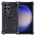 Custodia magnetica per telefono Armor antiurto in TPU + PC con supporto, For Samsung Galaxy S26+ 5G, For Samsung Galaxy S26 5G, For Samsung Galaxy S25 5G, For Samsung Galaxy S25+ 5G, For Samsung Galaxy S25 Ultra 5G, For Samsung Galaxy S24 Ultra 5G