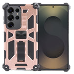 Custodia magnetica per telefono Armor antiurto in TPU + PC con supporto, For Samsung Galaxy S26+ 5G, For Samsung Galaxy S26 5G, For Samsung Galaxy S25 5G, For Samsung Galaxy S25+ 5G, For Samsung Galaxy S25 Ultra 5G, For Samsung Galaxy S24 Ultra 5G