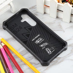 Custodia magnetica per telefono Armor antiurto in TPU + PC con supporto, For Samsung Galaxy S26+ 5G, For Samsung Galaxy S26 5G, For Samsung Galaxy S25 5G, For Samsung Galaxy S25+ 5G, For Samsung Galaxy S25 Ultra 5G, For Samsung Galaxy S24 Ultra 5G