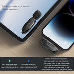 Microfono lavalier wireless YESIDO KR11 con ricevitore Type-C
