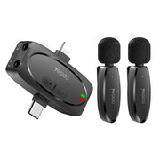 Microfono lavalier wireless doppio YESIDO KR15