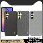 custodia per telefono PU + PC con texture in tessuto serie imak Ruiyi, For Samsung Galaxy A55 5G, For Samsung Galaxy A35 5G, For Samsung Galaxy S24 Ultra 5G, For Samsung Galaxy S24+ 5G, For Samsung Galaxy S24 5G, For Samsung Galaxy S23 FE 5G           ...