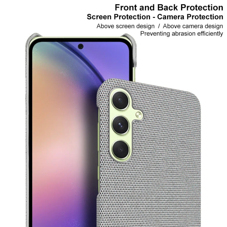 custodia per telefono PU + PC con texture in tessuto serie imak Ruiyi, For Samsung Galaxy A55 5G, For Samsung Galaxy A35 5G, For Samsung Galaxy S24 Ultra 5G, For Samsung Galaxy S24+ 5G, For Samsung Galaxy S24 5G, For Samsung Galaxy S23 FE 5G           ...
