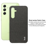custodia per telefono PU + PC con texture in tessuto serie imak Ruiyi, For Samsung Galaxy A55 5G, For Samsung Galaxy A35 5G, For Samsung Galaxy S24 Ultra 5G, For Samsung Galaxy S24+ 5G, For Samsung Galaxy S24 5G, For Samsung Galaxy S23 FE 5G           ...