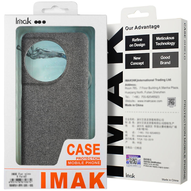 custodia per telefono PU + PC con texture in tessuto serie imak Ruiyi, For Samsung Galaxy A55 5G, For Samsung Galaxy A35 5G, For Samsung Galaxy S24 Ultra 5G, For Samsung Galaxy S24+ 5G, For Samsung Galaxy S24 5G, For Samsung Galaxy S23 FE 5G           ...