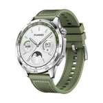 Cinturino per orologio in silicone intrecciato ibrido in nylon, dimensioni: 22 mm, For Huawei Watch GT4 46mm