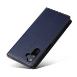 Custodia per telefono Fierre Shann PU in vera pelle con texture, For Samsung Galaxy A15 5G, For Samsung Galaxy A55 5G, For Samsung Galaxy A35 5G, For Samsung Galaxy S24 Ultra 5G, For Samsung Galaxy S24+ 5G, For Samsung Galaxy S24 5G