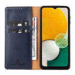 Custodia per telefono Fierre Shann PU in vera pelle con texture, For Samsung Galaxy A15 5G, For Samsung Galaxy A55 5G, For Samsung Galaxy A35 5G, For Samsung Galaxy S24 Ultra 5G, For Samsung Galaxy S24+ 5G, For Samsung Galaxy S24 5G