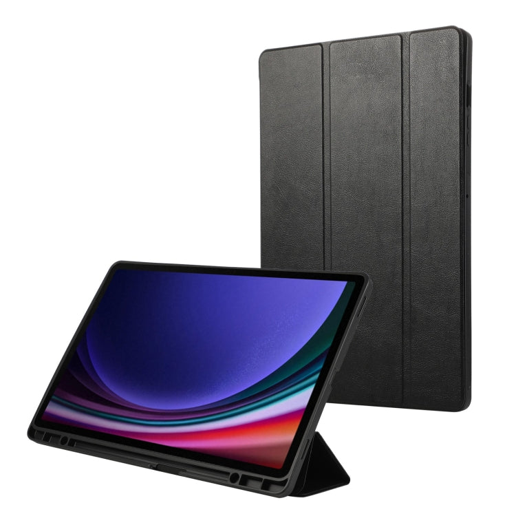 Custodia tablet 3 pieghe in pelle TPU per Samsung Galaxy Tab S9 F