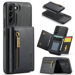 Custodia per telefono in pelle staccabile con scheda multipla RFID serie DG.MING M5, For Samsung Galaxy S22 Ultra, For Samsung Galaxy S22+, For Samsung Galaxy S22, For Samsung Galaxy S21 Ultra