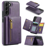 Custodia per telefono in pelle staccabile con scheda multipla RFID serie DG.MING M5, For Samsung Galaxy S22 Ultra, For Samsung Galaxy S22+, For Samsung Galaxy S22, For Samsung Galaxy S21 Ultra