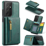 Custodia per telefono in pelle staccabile con scheda multipla RFID serie DG.MING M5, For Samsung Galaxy S22 Ultra, For Samsung Galaxy S22+, For Samsung Galaxy S22, For Samsung Galaxy S21 Ultra