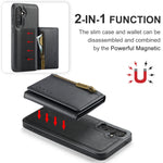 Custodia per telefono in pelle staccabile con scheda multipla RFID serie DG.MING M5, For Samsung Galaxy S23 FE 5G, For Samsung Galaxy S23 Ultra, For Samsung Galaxy S23+, For Samsung Galaxy S23