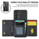 Custodia per telefono in pelle staccabile con scheda multipla RFID serie DG.MING M5, For Samsung Galaxy S23 FE 5G, For Samsung Galaxy S23 Ultra, For Samsung Galaxy S23+, For Samsung Galaxy S23