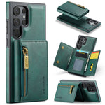 Custodia per telefono in pelle staccabile con scheda multipla RFID serie DG.MING M5, For Samsung Galaxy S22 Ultra, For Samsung Galaxy S22+, For Samsung Galaxy S22, For Samsung Galaxy S21 Ultra