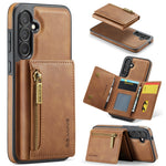 Custodia per telefono in pelle staccabile con scheda multipla RFID serie DG.MING M5, For Samsung Galaxy S24 FE 5G, For Samsung Galaxy S24 Ultra 5G, For Samsung Galaxy S24+ 5G, For Samsung Galaxy S24 5G