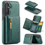 Custodia per telefono in pelle staccabile con scheda multipla RFID serie DG.MING M5, For Samsung Galaxy S24 FE 5G, For Samsung Galaxy S24 Ultra 5G, For Samsung Galaxy S24+ 5G, For Samsung Galaxy S24 5G