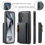 Custodia per telefono in pelle staccabile con scheda multipla RFID serie DG.MING M5, For Samsung Galaxy S24 FE 5G, For Samsung Galaxy S24 Ultra 5G, For Samsung Galaxy S24+ 5G, For Samsung Galaxy S24 5G