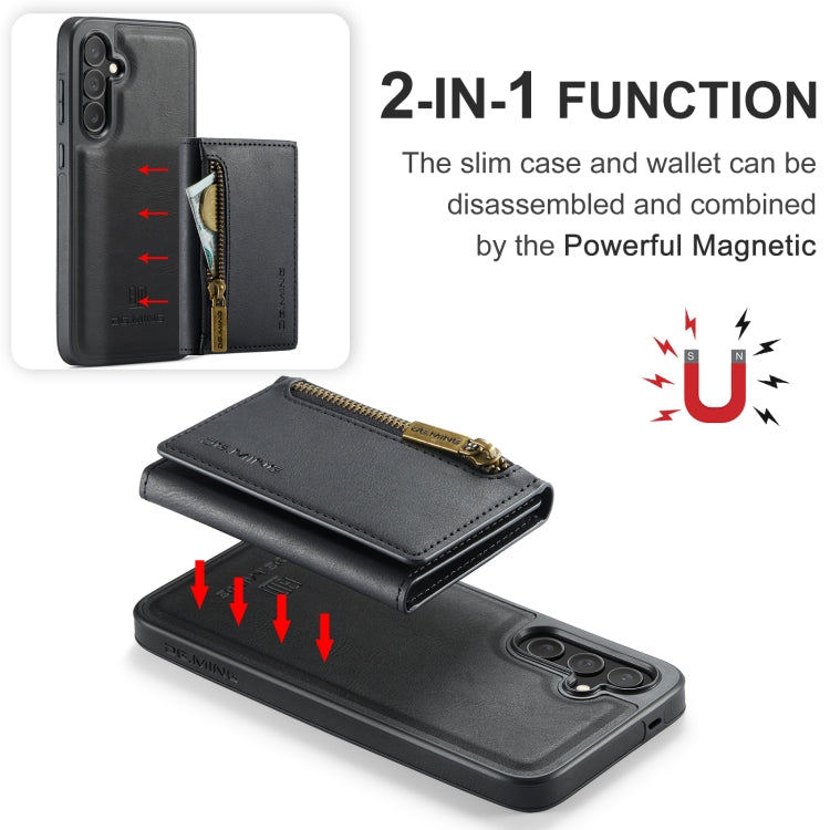 Custodia per telefono in pelle staccabile con scheda multipla RFID serie DG.MING M5, For Samsung Galaxy S24 FE 5G, For Samsung Galaxy S24 Ultra 5G, For Samsung Galaxy S24+ 5G, For Samsung Galaxy S24 5G