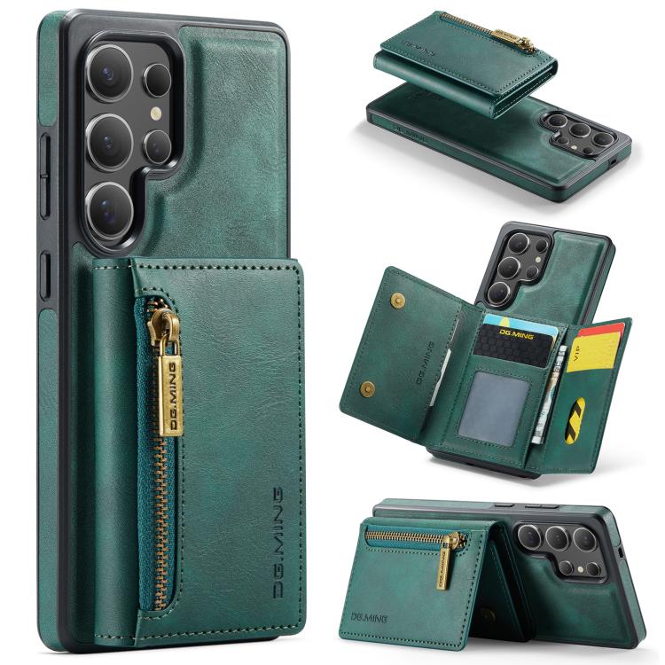 Custodia per telefono in pelle staccabile con scheda multipla RFID serie DG.MING M5, For Samsung Galaxy S25 Edge 5G, For Galaxy S25 5G, For Galaxy S25+ 5G, For Samsung Galaxy S25 Ultra 5G