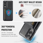 Custodia per telefono in pelle staccabile con scheda multipla RFID serie DG.MING M5, For Samsung Galaxy S25 Edge 5G, For Galaxy S25 5G, For Galaxy S25+ 5G, For Samsung Galaxy S25 Ultra 5G