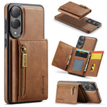 Custodia per telefono in pelle staccabile con scheda multipla RFID serie DG.MING M5, For Samsung Galaxy S25 Edge 5G, For Galaxy S25 5G, For Galaxy S25+ 5G, For Samsung Galaxy S25 Ultra 5G
