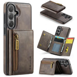 Custodia per telefono in pelle staccabile con scheda multipla RFID serie DG.MING M5, For Galaxy S26+ 5G, For Galaxy S26 Ultra 5G, For Galaxy S26 5G, For Samsung Galaxy S25 FE 5G