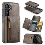 Custodia per telefono in pelle staccabile con scheda multipla RFID serie DG.MING M5, For Samsung Galaxy S25 Edge 5G, For Galaxy S25 5G, For Galaxy S25+ 5G, For Samsung Galaxy S25 Ultra 5G