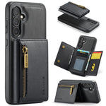 Custodia per telefono in pelle staccabile con scheda multipla RFID serie DG.MING M5, For Samsung Galaxy S25 Edge 5G, For Galaxy S25 5G, For Galaxy S25+ 5G, For Samsung Galaxy S25 Ultra 5G