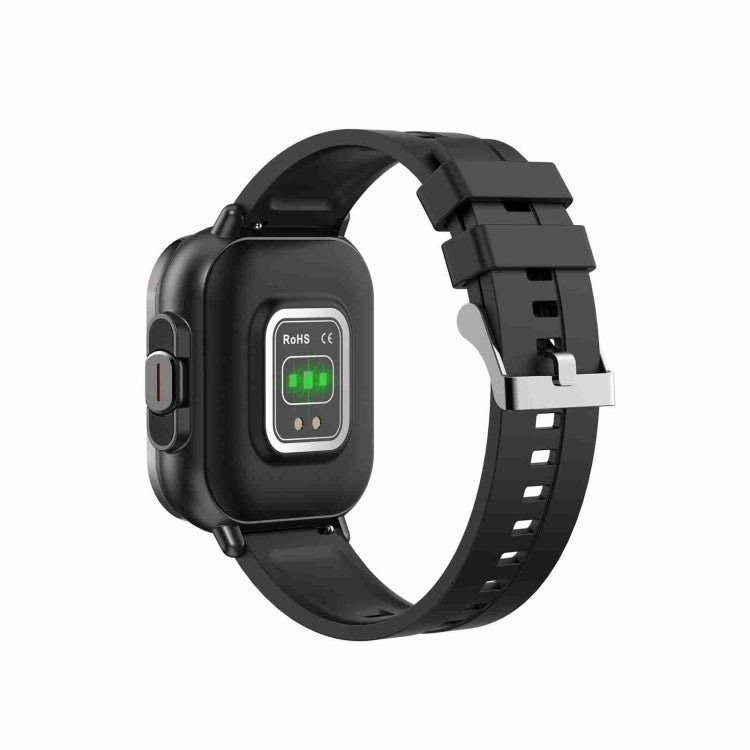 Orologio intelligente con cinturino in silicone per auricolare Bluetooth D8 da 2,01 pollici 2 in 1, supporto monitoraggio sanitario / NFC, Silicone Band (Black), Silicone Band (Beige)