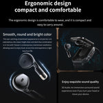 Orologio intelligente con cinturino in silicone per auricolare Bluetooth D8 da 2,01 pollici 2 in 1, supporto monitoraggio sanitario / NFC, Silicone Band (Black), Silicone Band (Beige)