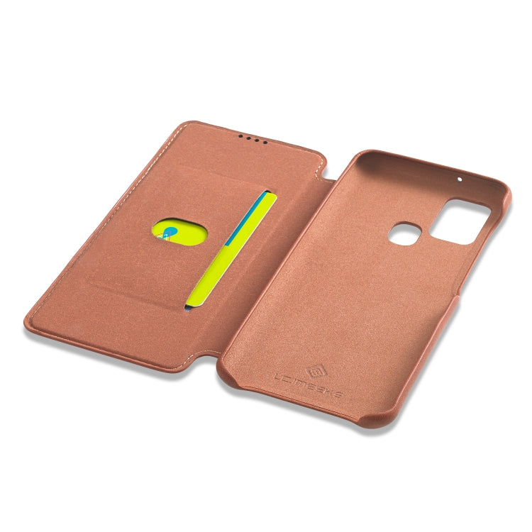 Custodia portafoglio in pelle orizzontale per Samsung Galaxy A21s