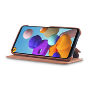 Custodia portafoglio in pelle orizzontale per Samsung Galaxy A21s