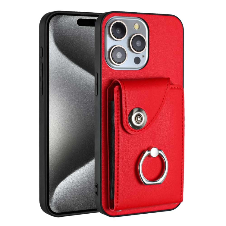 Custodia per telefono con porta carte per organo, For iPhone 16, For iPhone 15 Pro Max, For iPhone 15 Pro, For iPhone 15 Plus