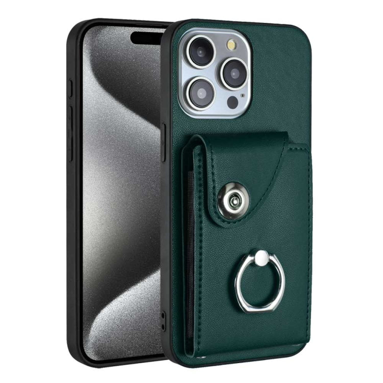 Custodia per telefono con porta carte per organo, For iPhone 16, For iPhone 15 Pro Max, For iPhone 15 Pro, For iPhone 15 Plus