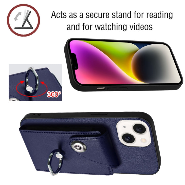 Custodia per telefono con porta carte per organo, For iPhone 15, For iPhone 14 Plus, For iPhone 14, For iPhone 14 Pro