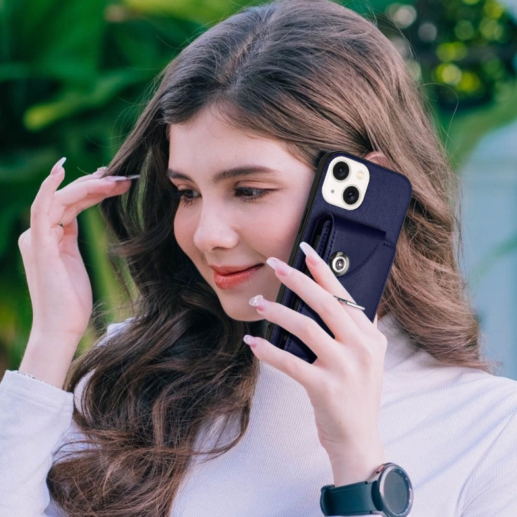 Custodia per telefono con porta carte per organo, For iPhone 15, For iPhone 14 Plus, For iPhone 14, For iPhone 14 Pro