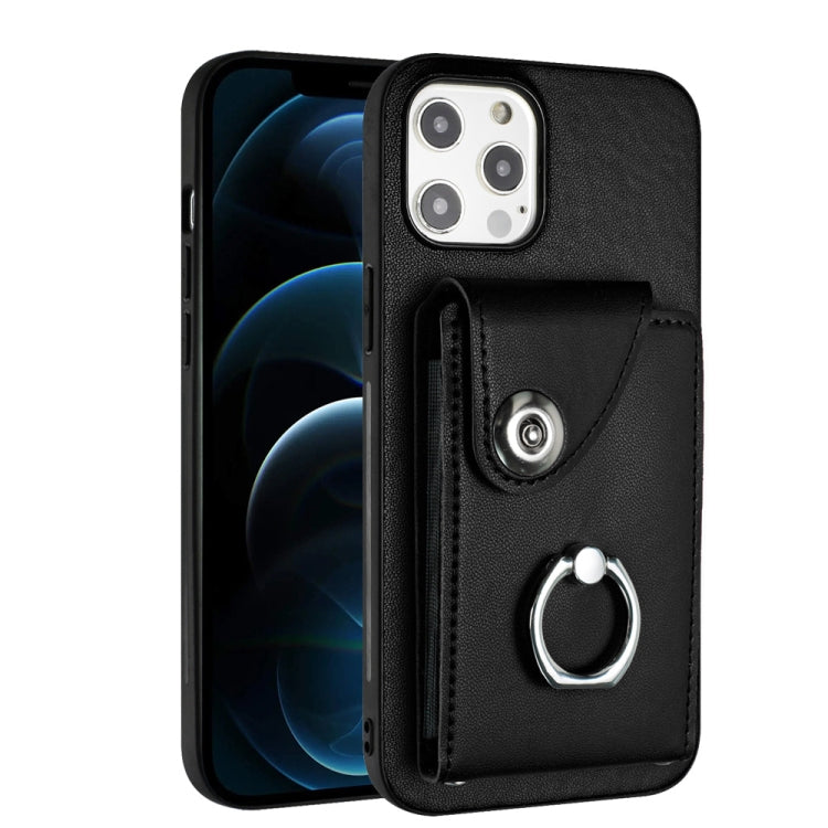 Custodia per telefono con porta carte per organo, For iPhone 13, For iPhone 13 mini, For iPhone 12, For iPhone 12 Pro Max