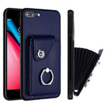 Custodia per telefono con porta carte per organo, For iPhone 8 Plus / 7 Plus