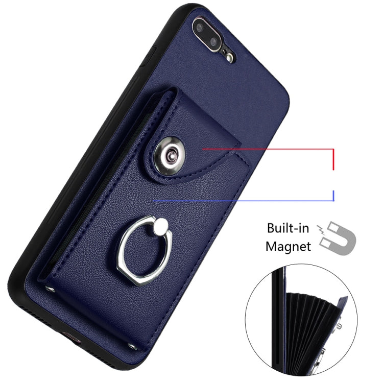 Custodia per telefono con porta carte per organo, For iPhone 8 Plus / 7 Plus